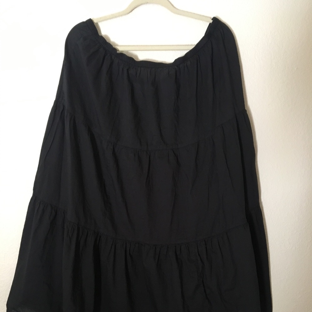 Bohemian Black Skirt